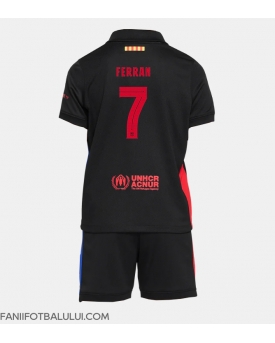 Barcelona Ferran Torres #7 Echipament de Fotbal Replică 2024-25 Copii Deplasare (+ Șorturi)